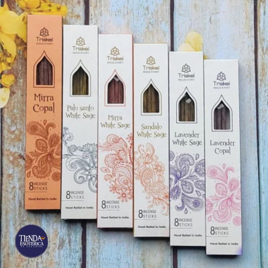 Pack Incienso Triskel Aroma Combinado en 12 Cajas