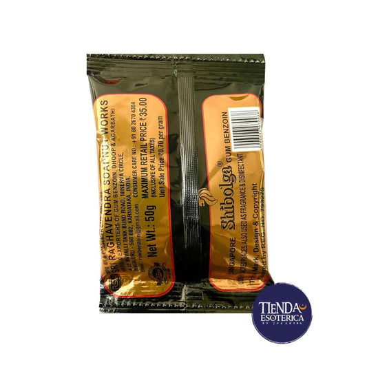 Shibolga (Resina Benjui) 50 gr: Purificación, Protección y Atracción de Energías Positivas