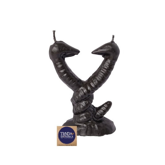 Vela Cobra doble Negra