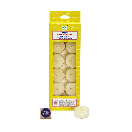 Vela Aromática Frankinciense Tealight - Satya