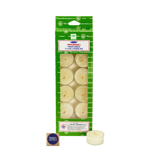 Vela Aromática Patchouli Tealight - Satya