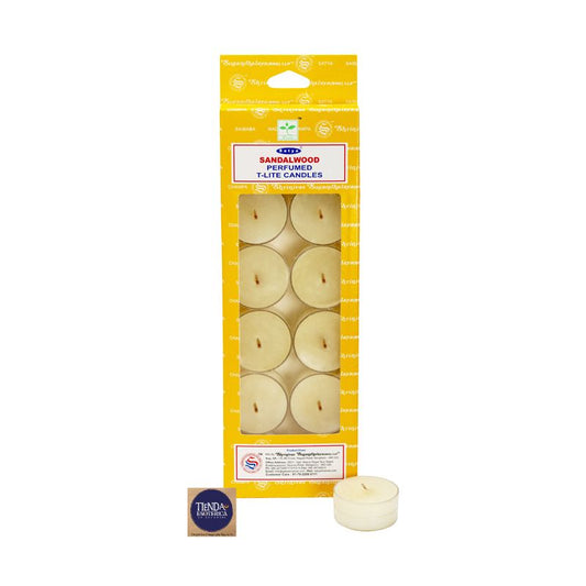 Vela Aromática Sandalwood Tealight - Satya