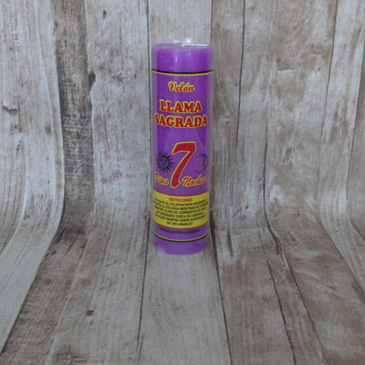 Velón Llama Sagrada Violeta