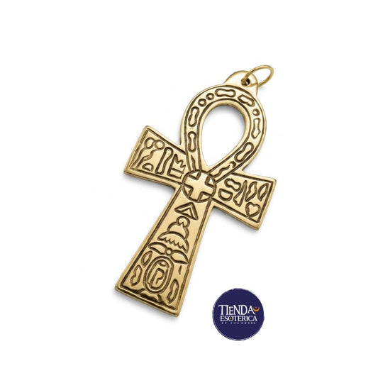 Cruz Ankh Dorada Grande
