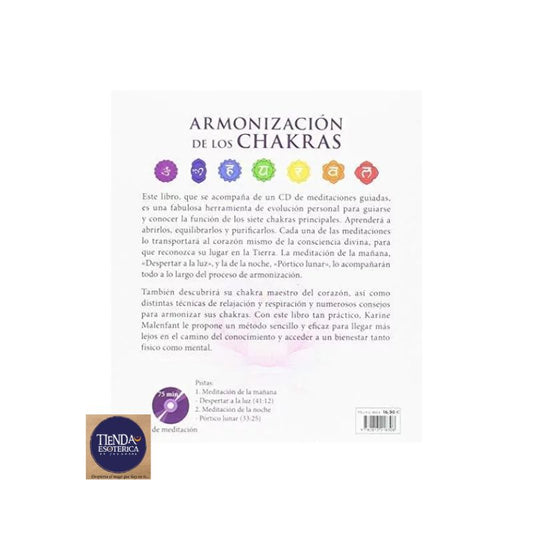 Armonizacion de los Chakras (Libro+ Cd)