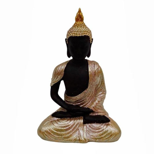 Buda Siddhartha Dhyana Mudra. Tamaño:18X13,8X27cm