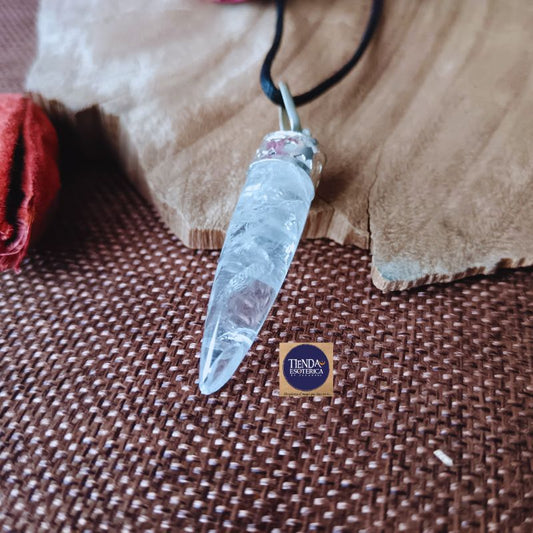 Colgante Cuarzo Cristal