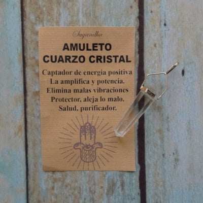 Colgante Punta Cuarzo Cristal