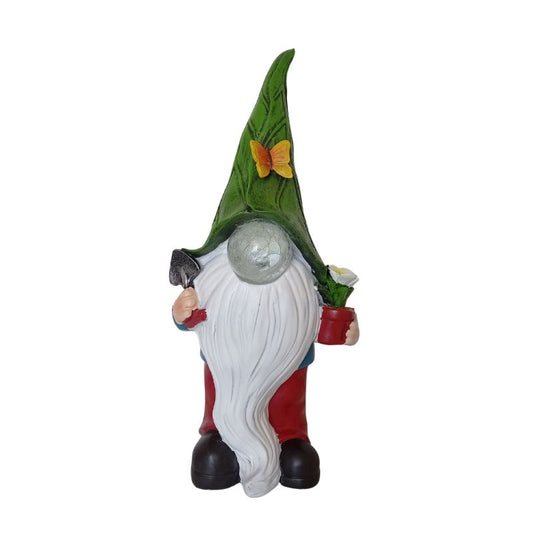 Duende Trabajador para Jardín 28x12 cm