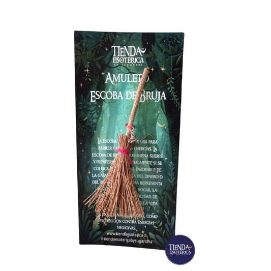 Amuleto Escoba de Bruja
