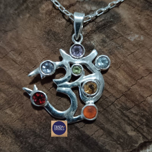 Colgante Om de Plata con Cadena