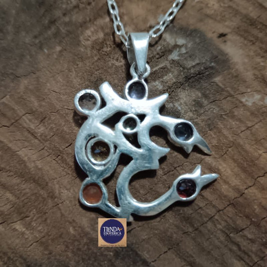 Colgante Om de Plata con Cadena