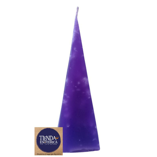 Vela Pirámide Violeta