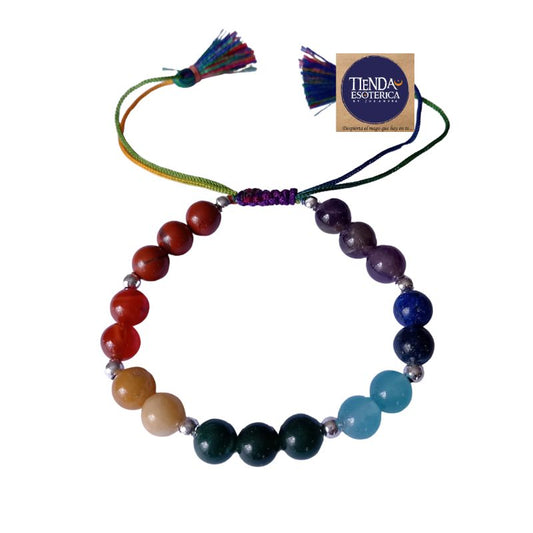 Pulsera 7 Chakras Ajustable