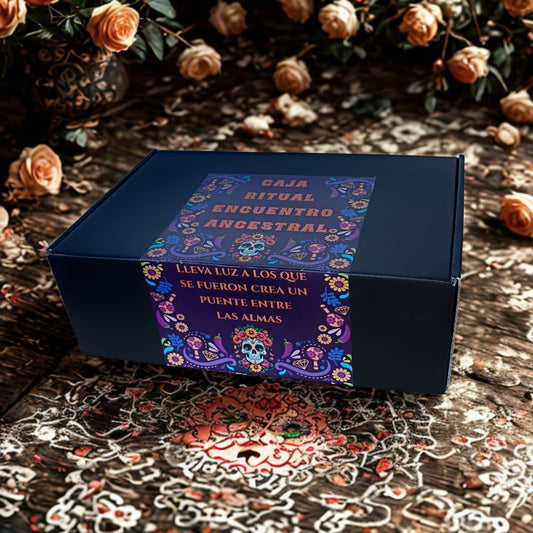 Caja Ritual para los Ancestros Catrina Fuxia