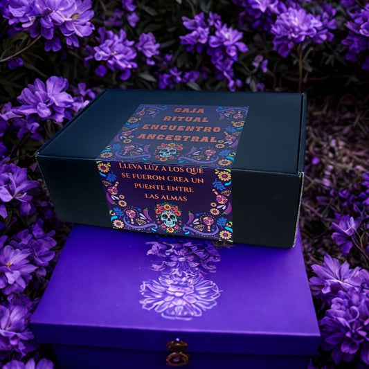 Caja Ritual para los Ancestros Catrina Verde