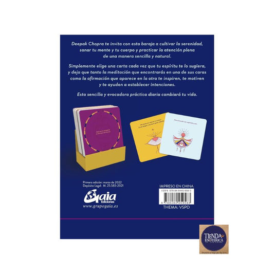 Cartas Meditaciones y afirmaciones - Deepak Chopra