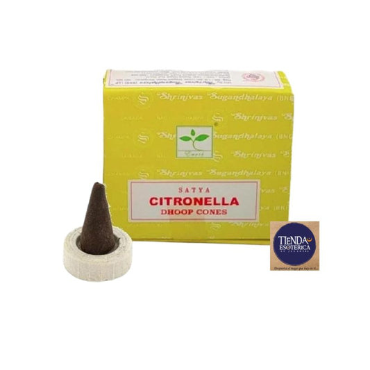 Incienso en Cono Citronella Satya