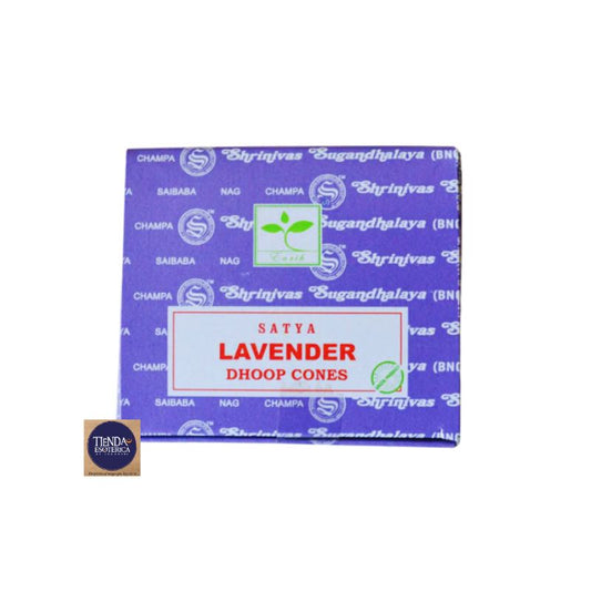 Incienso en Cono Lavanda Satya