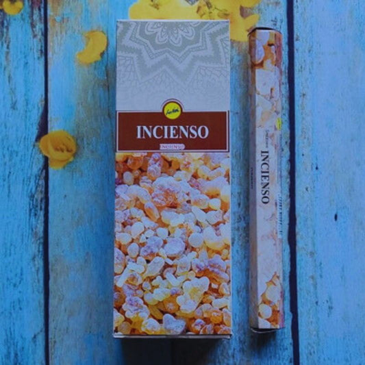 Incienso Blanco Hexagonal