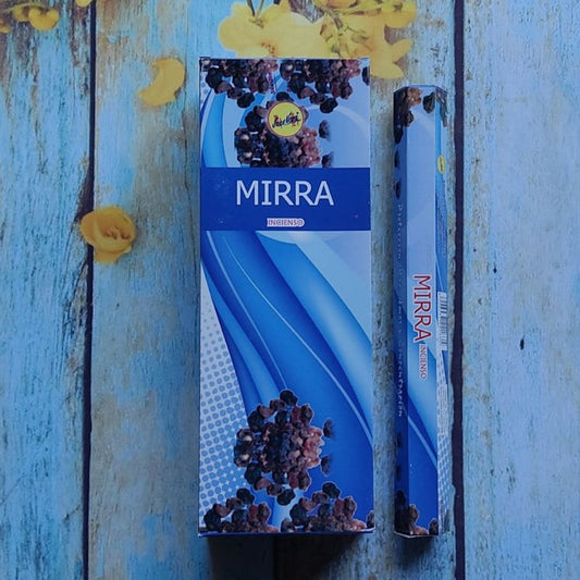 Incienso Mirra Hexagonal