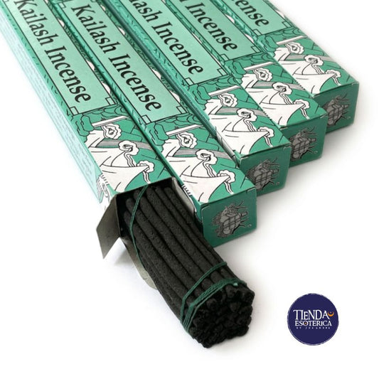 Incienso Tibetano Kailash Aroma Nepalí Auténtico para Meditación, Relajación y Bienestar 90 gr