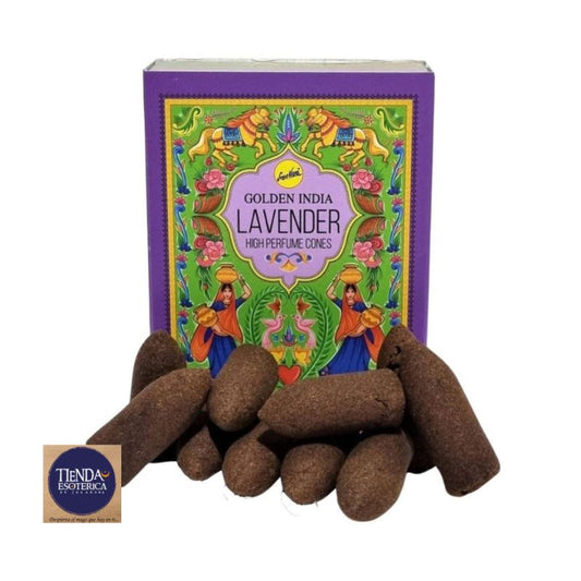 Incienso Cascada Cono Lavanda Sree Vani