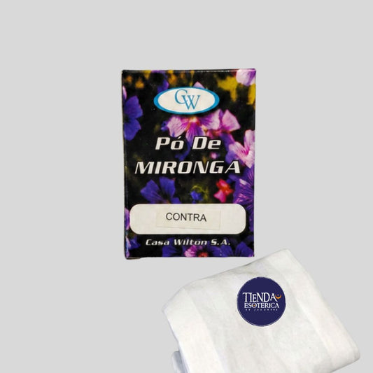 Pó de Mironga Contra – Polvo Esotérico Brasileño para Protección Espiritual, Limpieza Energética y Ritual de Defensa