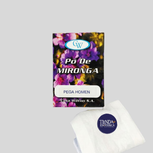 Polvo de Mironga Pega Hombre-Ritual Esotérico para Atracción y Unión Espiritual