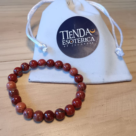 Pulsera de Jaspe Rojo