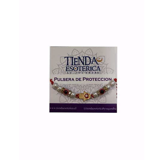 Pulsera Mano de Fatima Roja