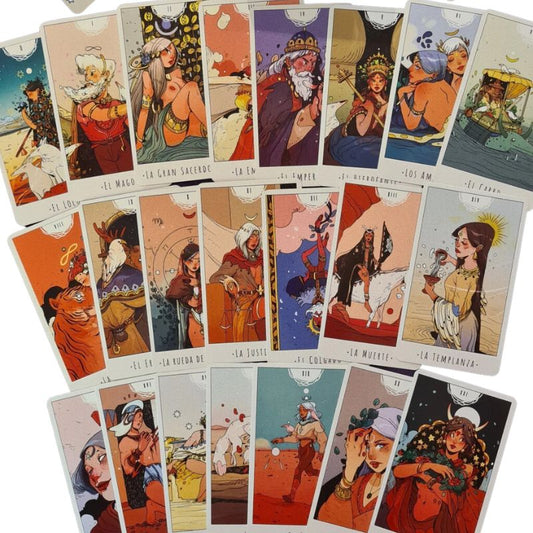 Tarot Numen Blanco de los Animales Sagrados
