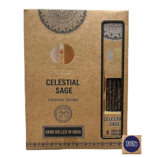 Incienso Organico Salvia Blanca Celestial
