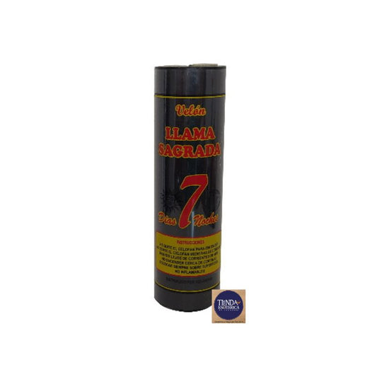 Velón Llama Sagrada Negro